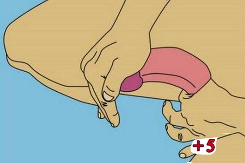 Auto-massage pour augmenter un membre